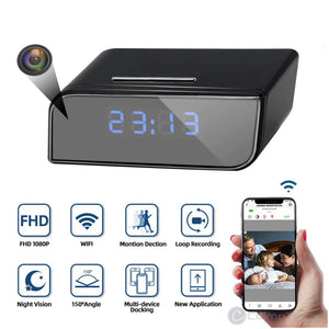 CAMARA WIFI ESPIA RELOJ 1080P