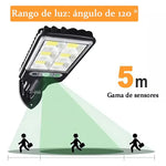 SolarLamp™ ☀️| Lampara Solar con Sensor 30w + Control