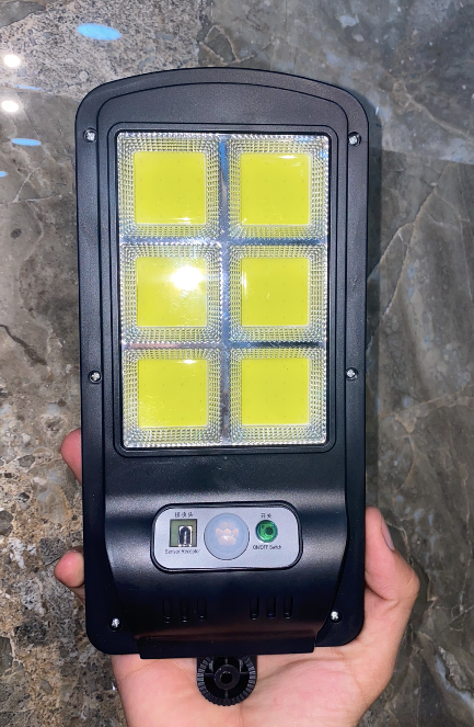 LUZ SOLAR LED CON SENSOR DE MOVIMIENTO