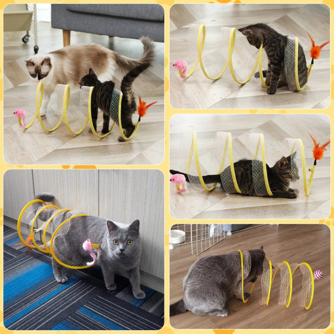 TÚNEL PLEGABLE PARA GATOS